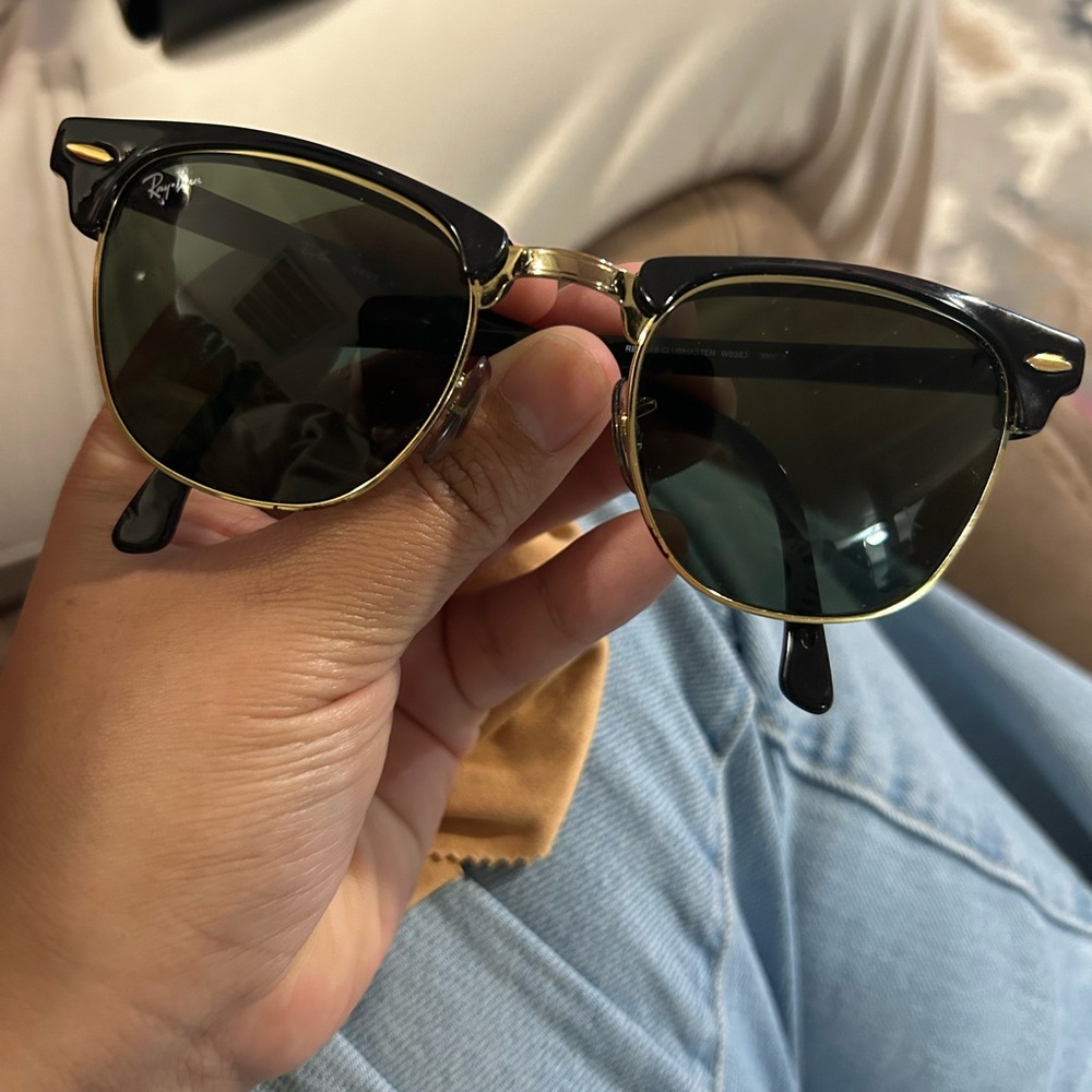 Classic Rayban Club Master Sunglasses